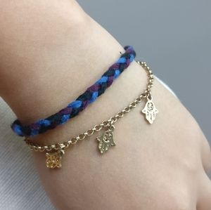 🧿Hamsa and handmade bracelet